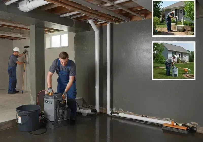 Basement Waterproofing and Flood Prevention process in Washington, IL